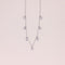 925 Sterling Silver Heart Charms Chain