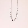 925 Sterling Silver Geometric Charm Necklace for Women