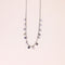 925 Sterling Silver Geometric Charm Necklace for Women