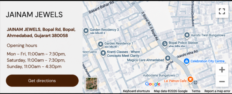 Map location